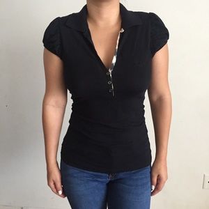 burberry polo shirt womens
